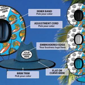 Synthetic Straw Hats