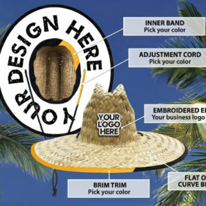 Cattail Straw Hats
